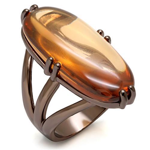 Silver Jewelry Rings Vintage Gold Rings LO1648 Chocolate Gold Brass Ring with AAA Grade CZ Alamode Fashion Jewelry Outlet