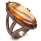 Silver Jewelry Rings Vintage Gold Rings LO1648 Chocolate Gold Brass Ring with AAA Grade CZ Alamode Fashion Jewelry Outlet