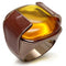 Silver Jewelry Rings Vintage Gold Rings LO1660 Chocolate Gold Brass Ring with AAA Grade CZ Alamode Fashion Jewelry Outlet