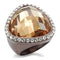 Silver Jewelry Rings Vintage Gold Rings LO1697 Chocolate Gold Brass Ring with AAA Grade CZ Alamode Fashion Jewelry Outlet