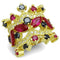 Vintage Gold Rings LO3252 Gold Brass Ring with AAA Grade CZ