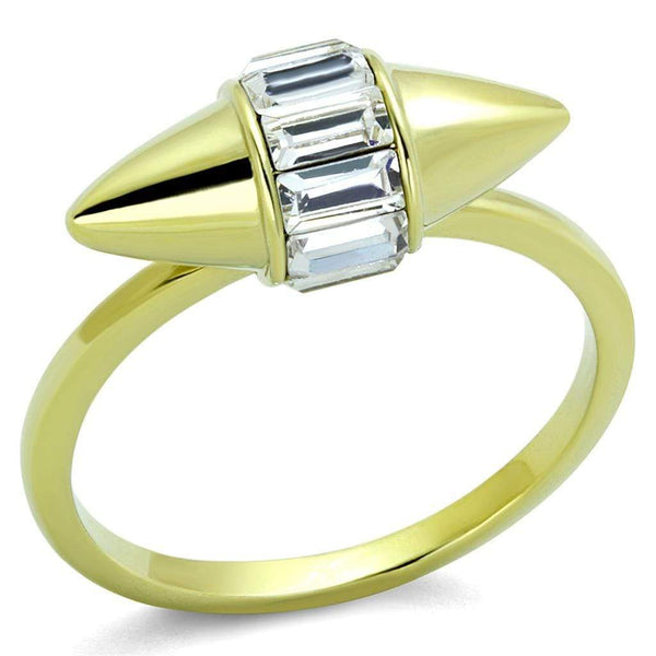 Silver Jewelry Rings Vintage Gold Rings LO3657 Gold Brass Ring with Top Grade Crystal Alamode Fashion Jewelry Outlet