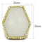 Silver Jewelry Rings Vintage Gold Rings LO3691 Gold & Brush Brass Ring with Synthetic Alamode Fashion Jewelry Outlet