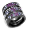 Wedding Ring Sets TK2734 Stainless Steel Ring with Top Grade Crystal