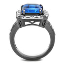 Wedding Ring Sets TK2758 Stainless Steel Ring with Top Grade Crystal