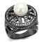 Wedding Ring Sets TK2771 Stainless Steel Ring with Synthetic