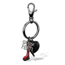 Wedding Ring Sets TK2795 Stainless Steel Key Ring with Top Grade Crystal