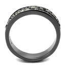 Wedding Ring Sets TK2799 Stainless Steel Ring with Top Grade Crystal