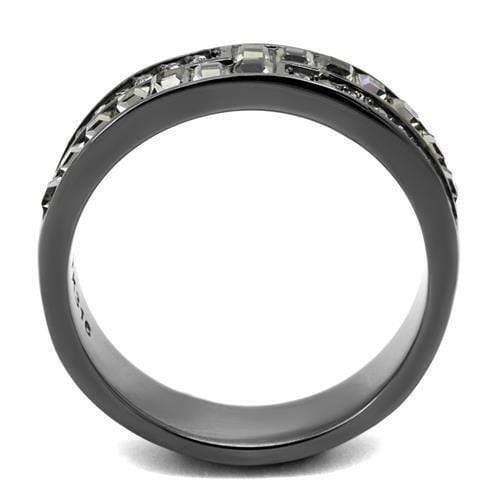 Wedding Ring Sets TK2799 Stainless Steel Ring with Top Grade Crystal