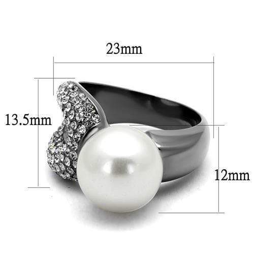 Wedding Ring Sets TK2800 Stainless Steel Ring with Synthetic