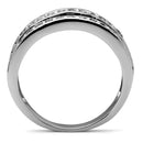 Wedding Ring Sets TK2872 Stainless Steel Ring with CZ