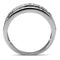 Wedding Ring Sets TK2872 Stainless Steel Ring with CZ