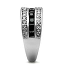 Wedding Ring Sets TK2872 Stainless Steel Ring with CZ