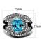 Wedding Ring Sets TK2900 Stainless Steel Ring with Synthetic