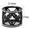 Wedding Ring Sets TK2909 Stainless Steel Ring with Top Grade Crystal