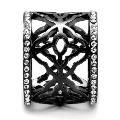 Wedding Ring Sets TK2909 Stainless Steel Ring with Top Grade Crystal