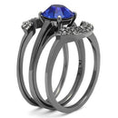 Wedding Ring Sets TK2969 Stainless Steel Ring with Top Grade Crystal