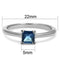 Wedding Ring Sets TK2979 Stainless Steel Ring with Synthetic