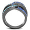 Wedding Ring Sets TK2994 Stainless Steel Ring with Top Grade Crystal