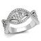 Wedding Ring Sets TK3027 Stainless Steel Ring with Top Grade Crystal