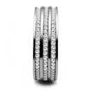 Wedding Ring Sets TK3028 Stainless Steel Ring with Top Grade Crystal