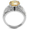 Wedding Ring Sets TK3031 Stainless Steel Ring with AAA Grade CZ