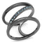 Wedding Ring Sets TK3038 Stainless Steel Ring with Top Grade Crystal