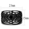 Wedding Ring Sets TK3060 Black - Stainless Steel Ring