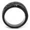 Wedding Ring Sets TK3060 Black - Stainless Steel Ring