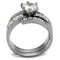 Wedding Rings For Women TK2616 Stainless Steel Ring with AAA Grade CZ