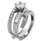 Wedding Rings For Women TK2616 Stainless Steel Ring with AAA Grade CZ