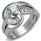 Wedding Rings For Women TK2617 Stainless Steel Ring with AAA Grade CZ