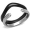 Wedding Rings For Women TK2618 Two-Tone Black - Stainless Steel Ring