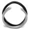 Wedding Rings For Women TK2618 Two-Tone Black - Stainless Steel Ring