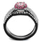 Wedding Rings For Women TK2651 Two-Tone Black - Stainless Steel Ring