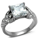 Wedding Rings For Women TK2657 Stainless Steel Ring with AAA Grade CZ