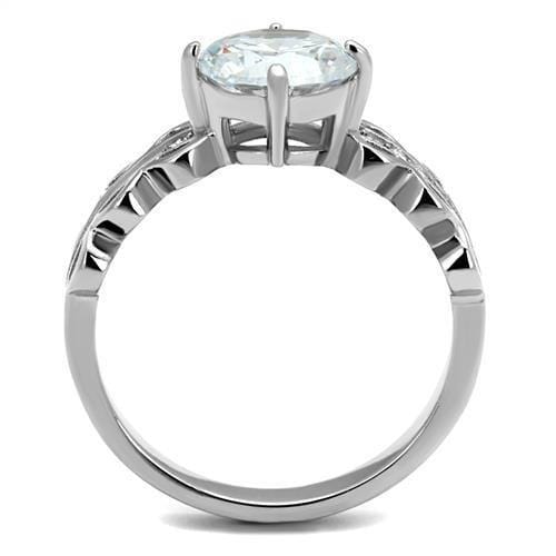 Wedding Rings For Women TK2658 Stainless Steel Ring with AAA Grade CZ