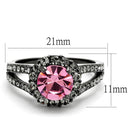 Wedding Rings For Women TK2680 Stainless Steel Ring with Top Grade Crystal