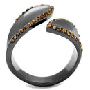 Wedding Rings For Women TK2692 Stainless Steel Ring with Top Grade Crystal