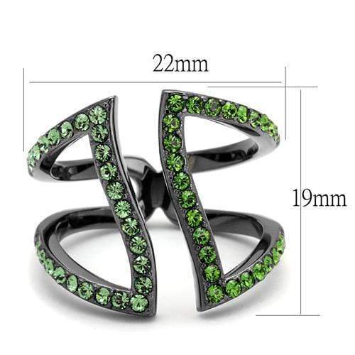 Wedding Rings For Women TK2694 Stainless Steel Ring with Top Grade Crystal