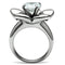 Wedding Rings TK477 Stainless Steel Ring with AAA Grade CZ