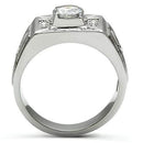 Wedding Rings TK486 Stainless Steel Ring with AAA Grade CZ