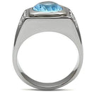 Wedding Rings TK500 Stainless Steel Ring with Synthetic