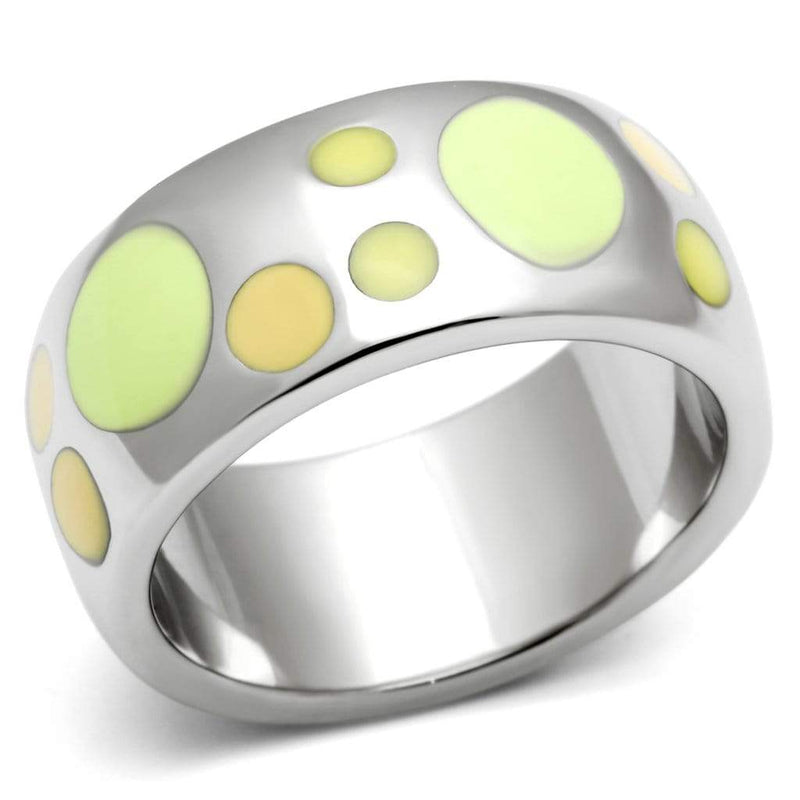 Wedding Rings TK513 Stainless Steel Ring with Epoxy