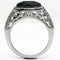 Wedding Rings TK599 Stainless Steel Ring with Blue Sand in Montana