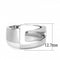 Silver Jewelry Rings Women Band Rings TK3438 Stainless Steel Ring Alamode Fashion Jewelry Outlet