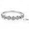 Women's Band Rings DA102 Stainless Steel Ring with AAA Grade CZ