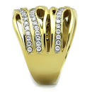 Women's Gold Band Rings TK1699 Two-Tone Gold - Stainless Steel Ring