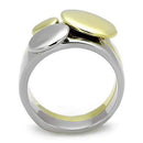 Women's Gold Band Rings TK1706 Two-Tone Gold - Stainless Steel Ring