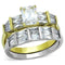 Women's Gold Band Rings TK1708 Two-Tone Gold - Stainless Steel Ring